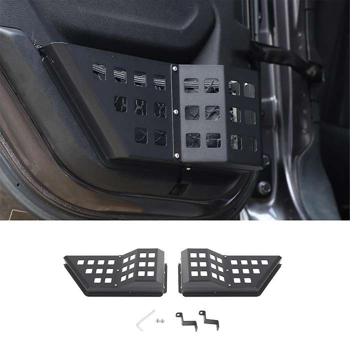 Door Storage Pockets Side Insert Organizer Box for JL JT 2018-2024 Interior Accessories ,Rear