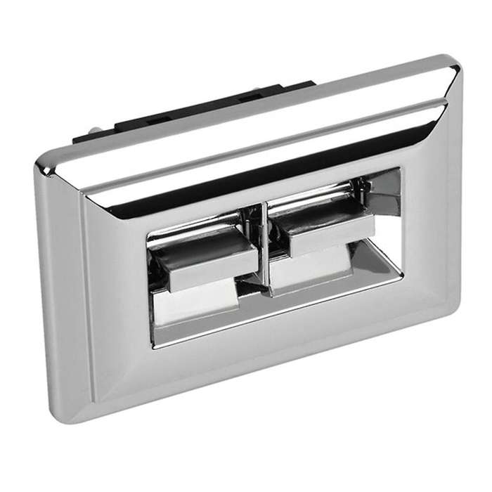 Door Window Switch Driver Side for Pickup Truck Chrome 2 Button