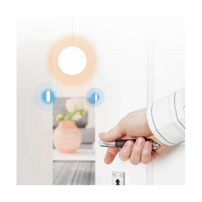Door/window 2 Wifi Operated Door Window 2 Sensor Detects and Reports The Opening and Closing Tilt A