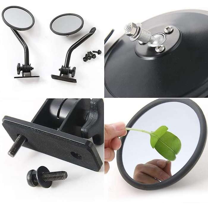 Doors Off Mirrors Quick Release Mirrors Exterior Accessories for Wrangler 1997-2006 TJ LJ & 2007-201
