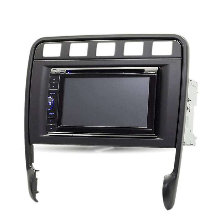 Double Din Car Radio Facia Stereo Fascia Panel Frame DVD Dash Installation Surrounded Trim Kit for P