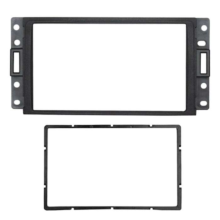 Double Din Fascia for H3 /SAAB 97X/ Radio DVD Stereo CD Panel Dash Mount Trim Frame