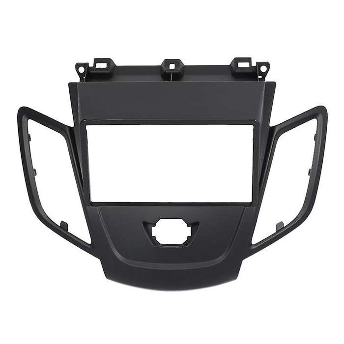 Double Din Radio Fascia for Fiesta 2008-2017 Panel Dash Mount Installation Trim Kit Face Black Fram