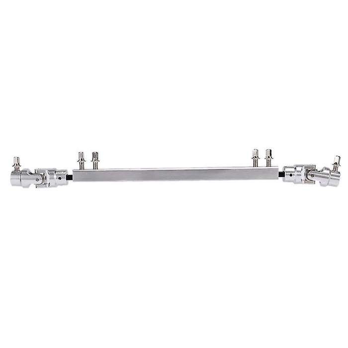 Double Kick Drum Pedal Drive Shaft Pedal Arm Linking Bar Drum Connecting Rod Silver