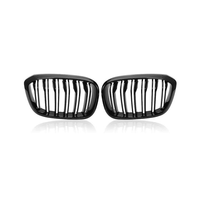 Double Slat Grille Kidney Grill Grille Center Grille Intake Grille Car for 3 4 X3 G01 G08 X4 G02 20