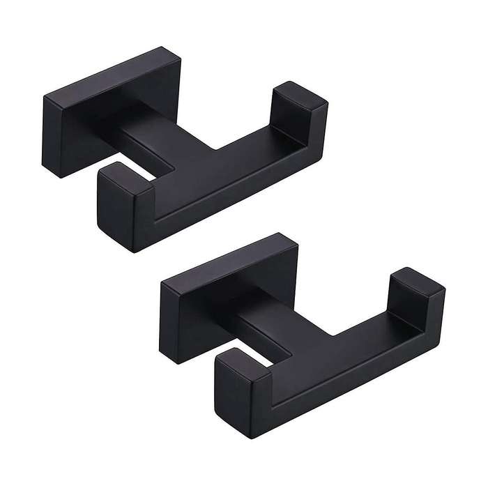 Double Towel Hook , Stainless Steel Shower Bath Towel Holder, Bathroom Robe Hook, Modern Wall Hook
