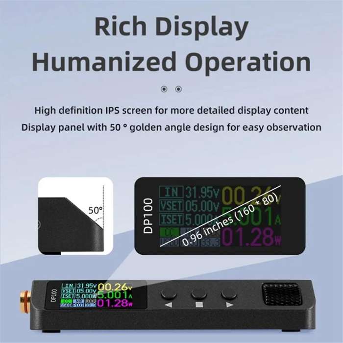 Dp100 Dc Power Supply Adjustable Digital Dc Power Supply Mini Portable Lab Source Power Supply Volta