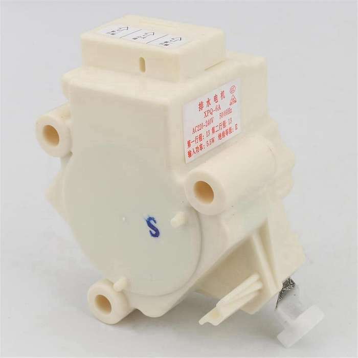 Drain Valve Motor PQD-703 XPQ-6A QC22-1 Double Stroke for Fully Automatic Washing Machine