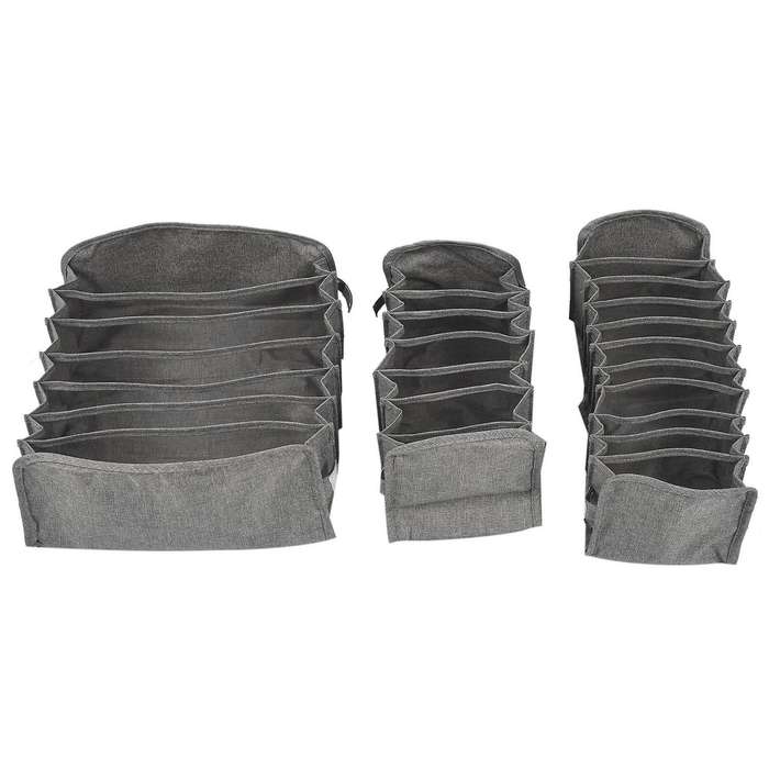 Drawer Bag Collapsible Closet Bag Drawer Divider 3-piece Set Clothes, Socks, Underwear, Underwear