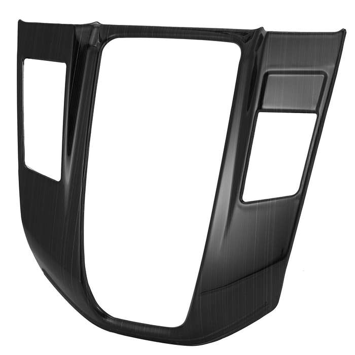 Drawing Titanium Black Gear Shift Panel Decorative Sequins Stainless Steel Trim for 2017 2018 2019 5
