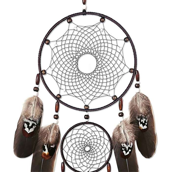 Dreamcatcher Catchers Catcher Black Wall Art Catcher Large Macrame Wall Hanging Window Decor Hand D