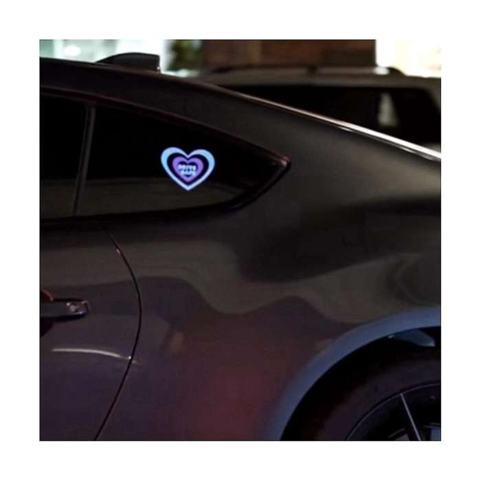 Drift Mode On Drive Safe Glow Panel Light Emitting Window Racing Car Sticker Windshield Decorative L