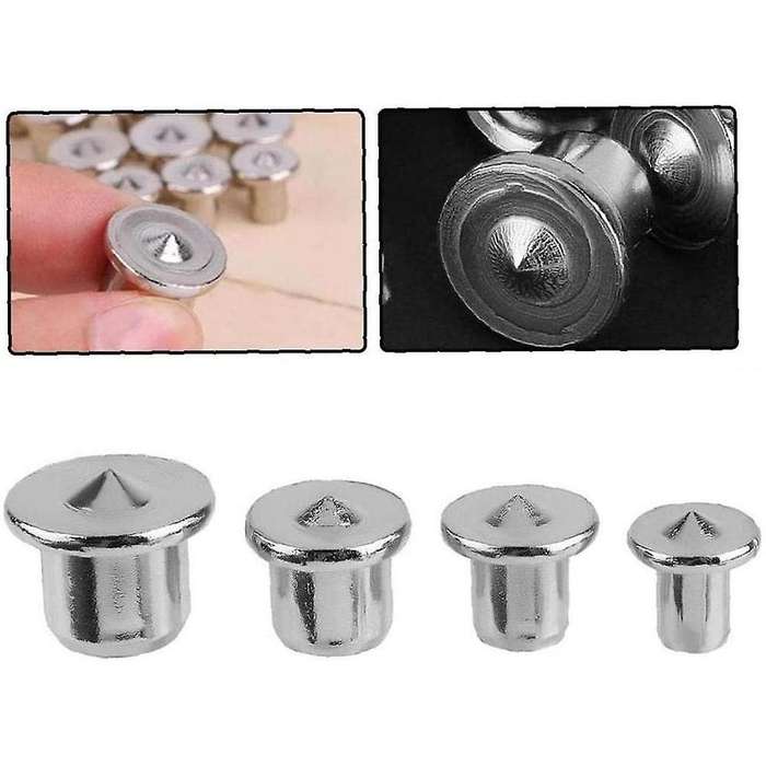 Drill Dowel Pin Centre Points Set Woodworking, Alignment Tool Round Wood Pin Locator 6/8/10/12 mm fo