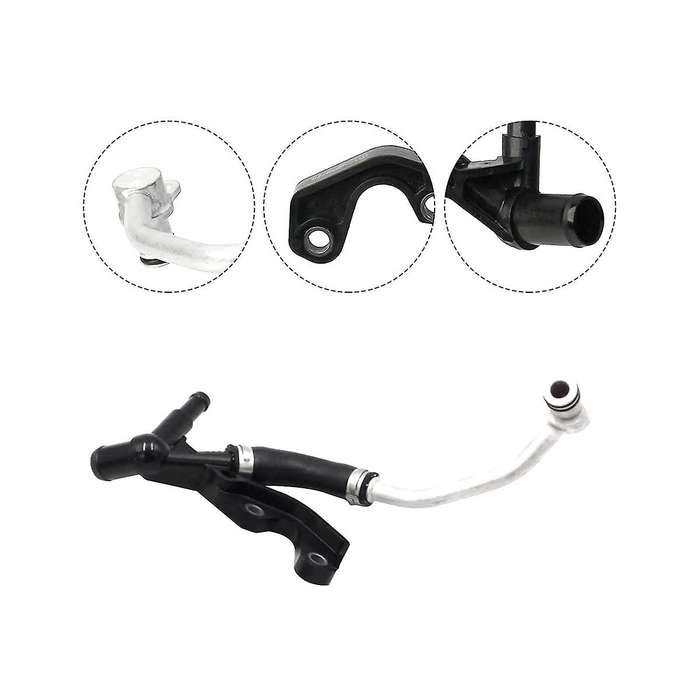 Driver Left Turbocharger Coolant Pipe for X166 W166 GL450 ML550 2012-2018 2782000000 A2782002551