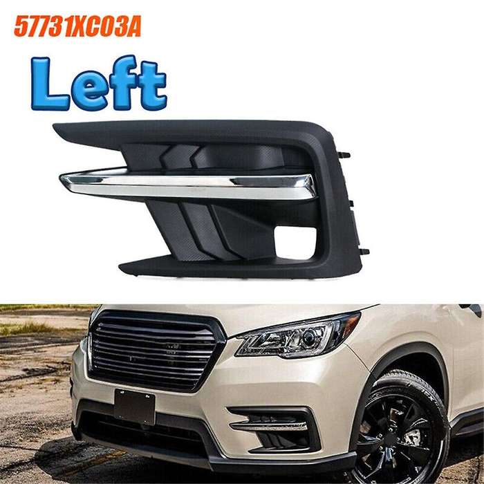 Driver Side Left Front Fog Light Lamp Trim Cover 57731xc03a for 2019-2022 Fog Lamp Chrome Strip Fram