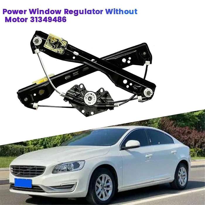Driver Side Power Window Regulator 31349486 for S60 T5 T6 2011-2018 Window Regulator without Motor 3