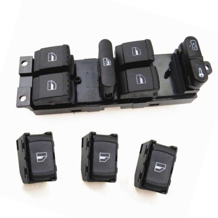 Driver Side Window Switch Button for B5 Golf 4 MK4 Seat Toledo 1J4959857D 3B0959855B