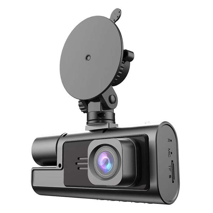 Driving Recorder HD 1080P 2 Inches Screen 3 Way with Wifi 3 Lens Parking Monitoring with Night Visi