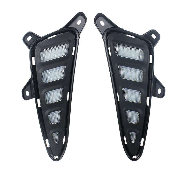 DRL Daytime Running Fog Light with Amber Turn Signal for 2017-2020