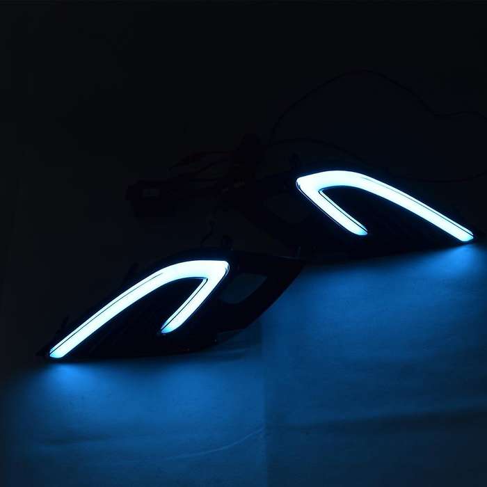DRL LED Fog Lamp Daytime Running Lights Driving Light with Turn Signal Lamp for 2018 2019 XSE SE
