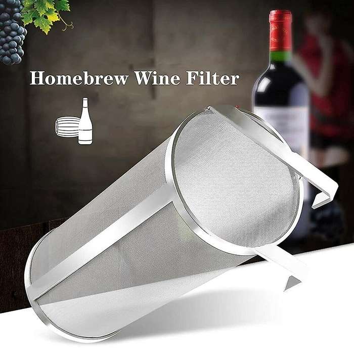 Dry Beer Hopper Filter, Stainless Steel Hopper Spider Beer Filter for Home Brew Hops Beer Wine or C