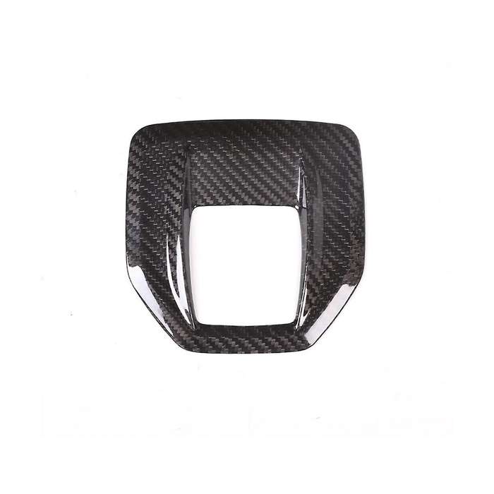 Dry Carbon Fiber Car Center Console Gear Shift Panel Cover Trim Sticker for 2017-2019 Accessories