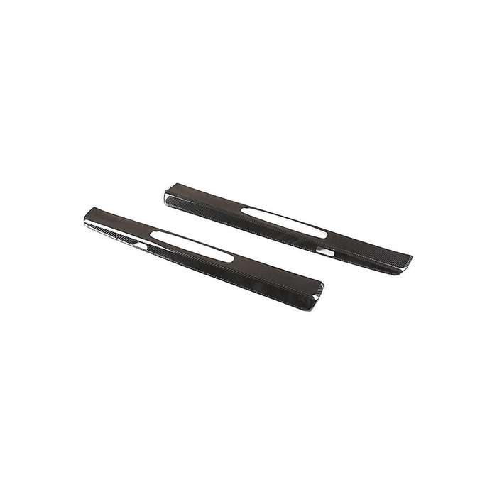 Dry Carbon Fiber Welcome Pedal Cover for 718 2016-2019 2010-2017 External Threshold Pedal Accessori