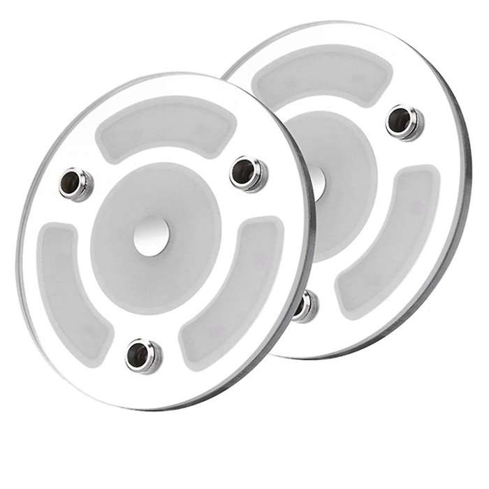 Dual Blue/White/Warm Touch-Dimmer LED Lamp 12-30V DC LED Circular Roof Ceiling Light Caravan RV Mari
