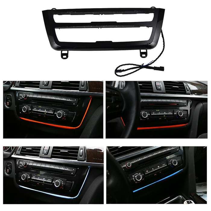 Dual Color LED Car Door Dash Panel Atmosphere Decor Light Strip for M3 Series F30 F35 3GT