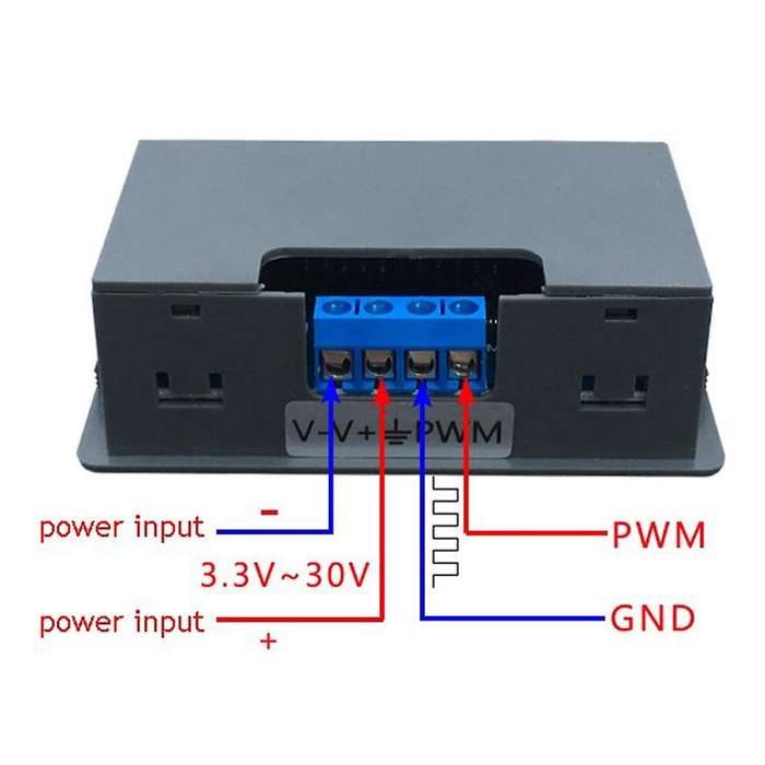 Dual System PWM Pulse Frequency Signal Generator Duty Cycle Adjustable Module Square Wave Rectangula