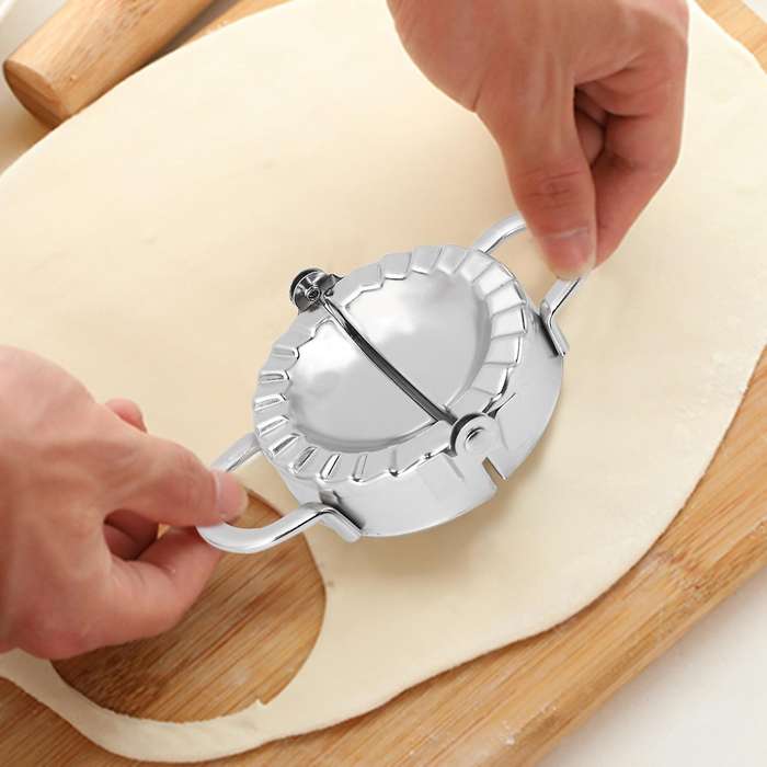 Dumplings Maker,7 Pack Stainless Steel Easy Pie Ravioli Empanadas Press Mold,pierogi Cutter Wrapper