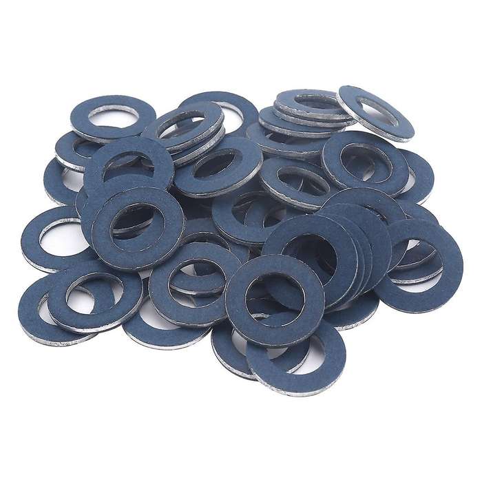 Durable Aluminum Oil Drain Plug Washer Gaskets for for , Repalces 9043012031, Black