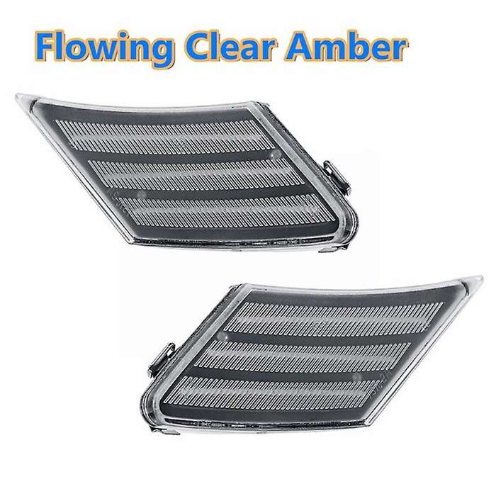 Dynamic Led Turn Signals Flowing Light Led Side Marker Bumper Light Sequential Blinker for BRZ for F