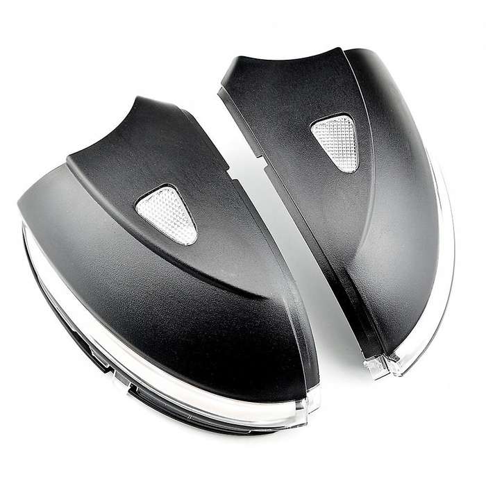 Dynamic Side Mirror Blinker Turn Signal Light Compatible for B7 CC A5 yellow Black