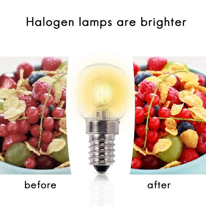 E14 High Temperature Bulb 500 Degrees 25w Halogen Bubble Oven Bulb E14 250v 25w Quartz Bulb