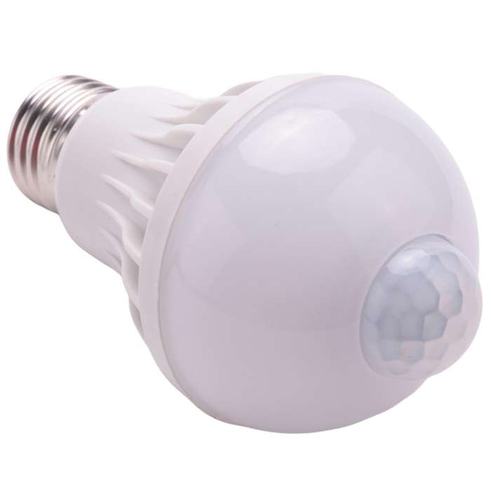 E27 Led Bulb Light PIR Motion Sensor Lamp Globe Bulb Light Lamp, 5W
