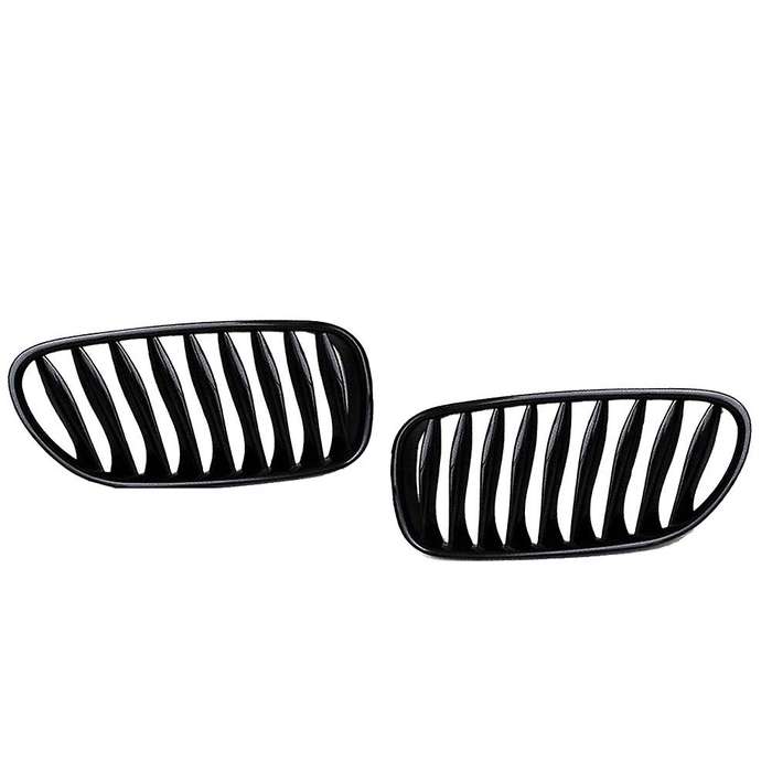 E85 Grille, Front Replacement Kidney for Z Series Z4/e85 2003-2008(gloss Black)