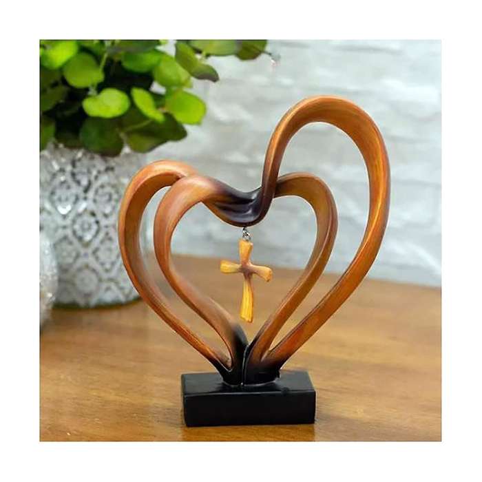 Easter Entwined Decor,with 2 , Decorations for Table Christian Standing