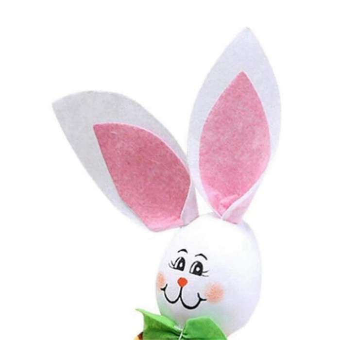 Easter Decorations,Cute Bunny Easter Basket Eggs Candy Gifts Storage Rabbit Bag Party Decoration