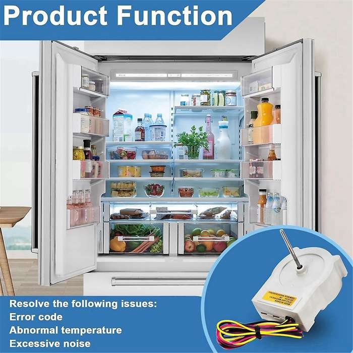 EAU63923601 -001F-4A Refrigerator Condenser Fan Motor Double Door Fan DC Motor for Refrigerator