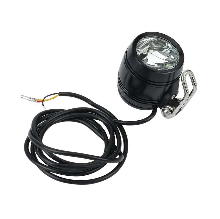 Ebike Headlight LED 24V 36V 48V 56V with Horn Plus E Bike Tail Light Control by to Install Electric