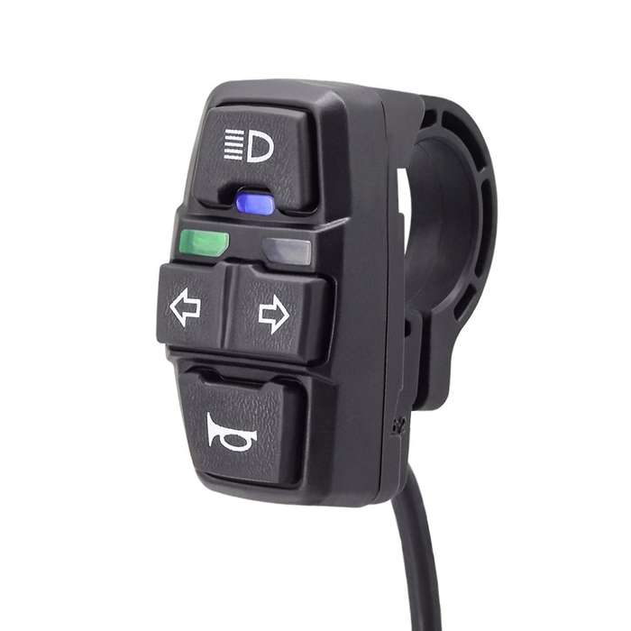 Ebike Light Switch+horn and Turning Light Switch Electric Bicycle Intelligent Mountain Bike Diy Acc