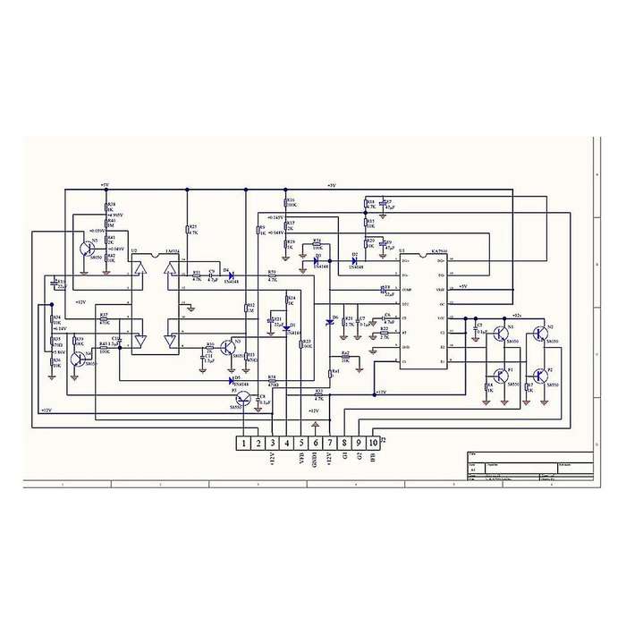 Eg7500 Inverter Front Stage Boost Push-pull Switching Drive Board Fully Compatible with Ka7500 Tl494