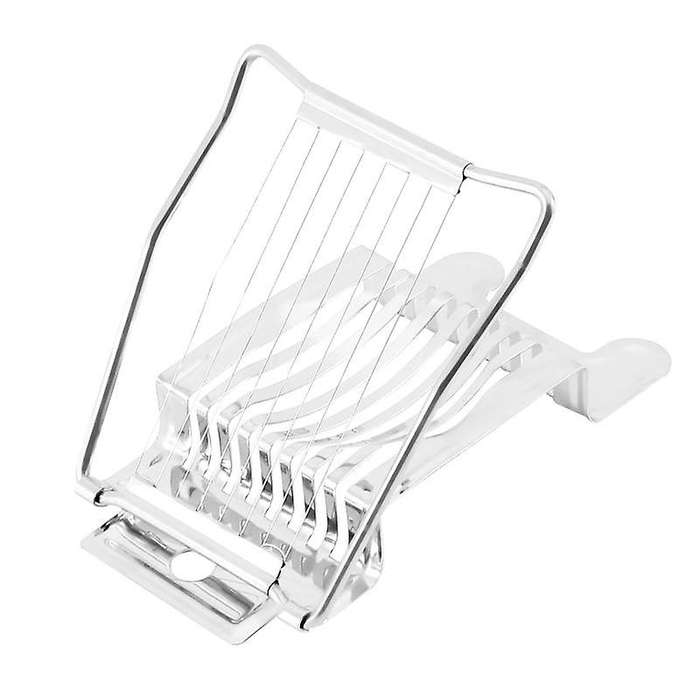 Egg Slicers Stainless Steel Wire Egg Cutter for Egg Mushroom Tomato Strawberry Fruit Garnish Slicer