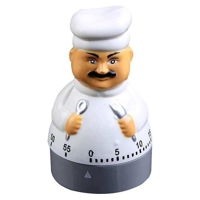 Egg Timer Short-Term Alarm Clock, 60 Minutes Kitchen Timer Cooking Baking Mechanical Countdown Time