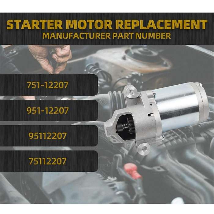 Electric 12V 751-12207 951-12207 751P12207A for // Man Riding Mower Machines