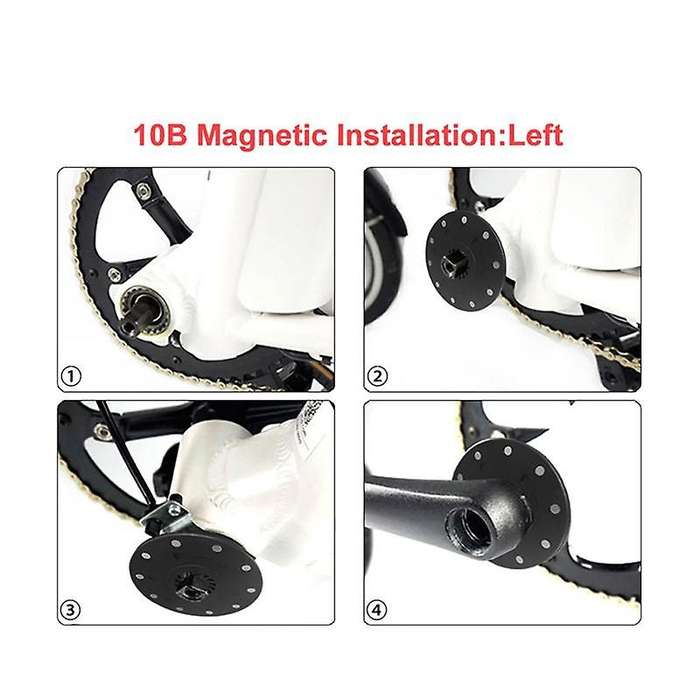 Electric Bicycle Pedal PAS System Assistant Sensor KT-10B 10 Magnets Left Side Speed Sensor Ebike Cy