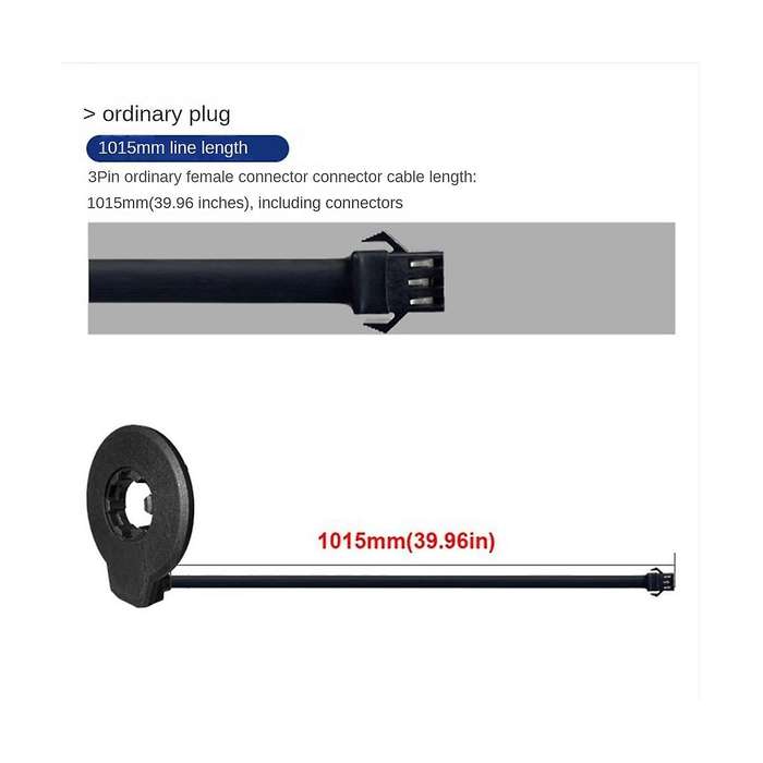 Electric Bike Magnetic Power Sensor Pas Pedal Assist Sensor F-12l 12 Magnets Dual Hall Sensors Conn
