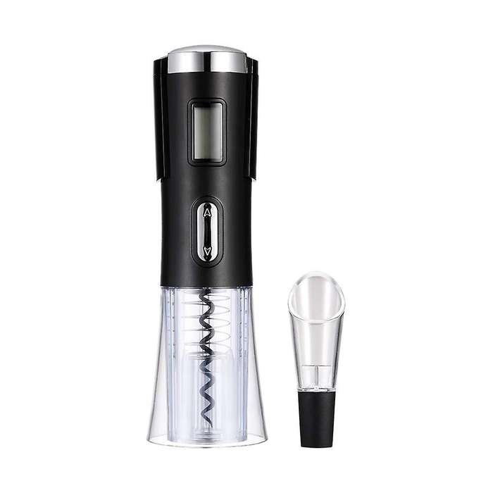 Electric Bottle Opener Wine Bottle Opener with Detachable Free-Form Aluminum Foil Cutting Machine Po