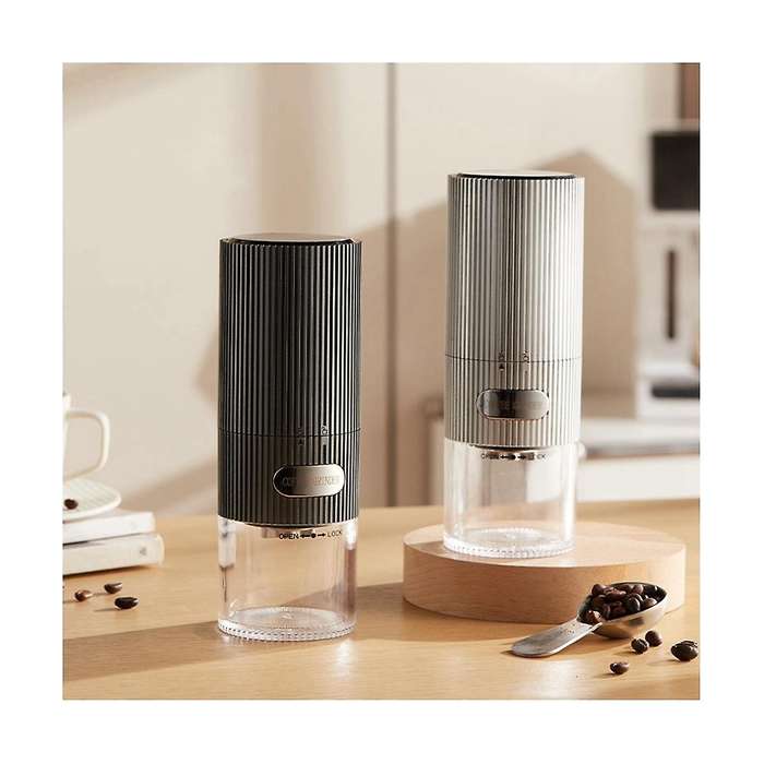 Electric Coffee Bean Grinder Portable Coffee Mill Grinder Stainless Steel Grinding Core USB Coffee